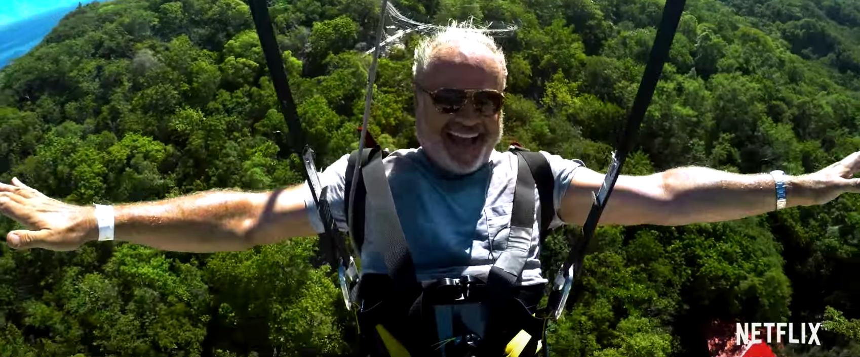 Harmony of the Seas Like Father Dragon's Breath Flight Line Labadee Haiti